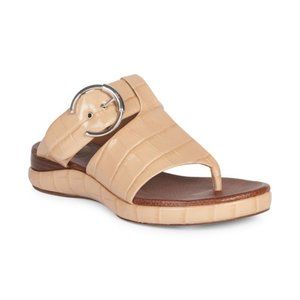 Like New Authentic CHLOE Nude Tan Leather Sandals Sz 41